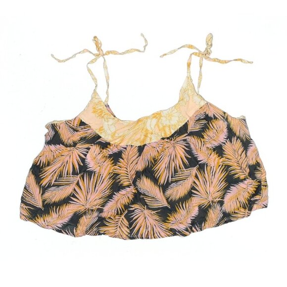 Maaji Allie Azahar Cloud Palm Crop Top - NWT size Large - Picture 2 of 3